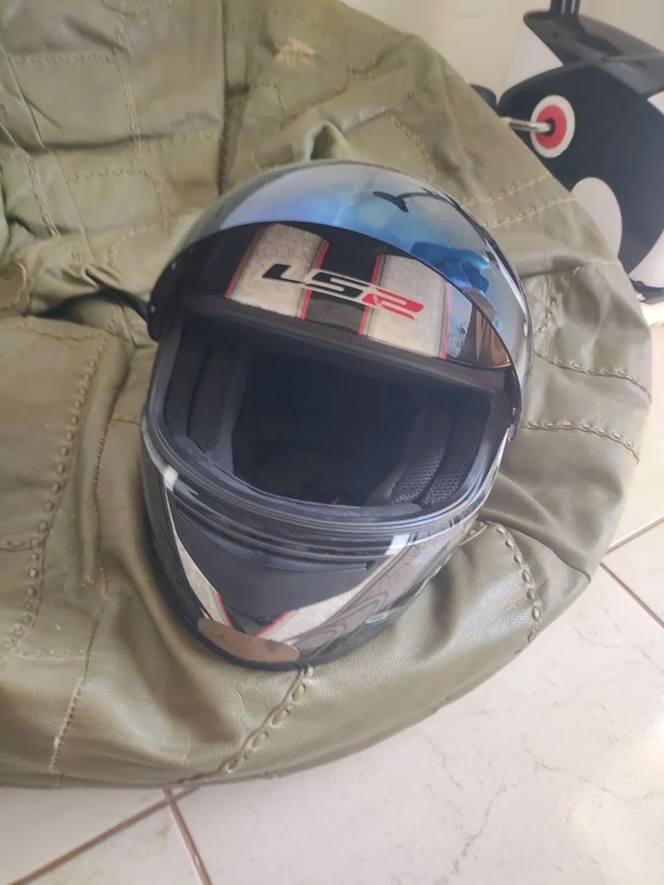 Capacete LS2 número 58  original  - Foto 5