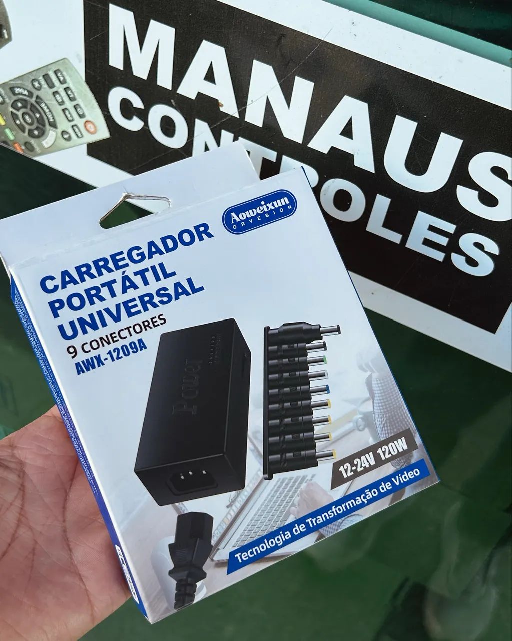 Carregador Universal de Notebook - Compatível com diversas marcas 