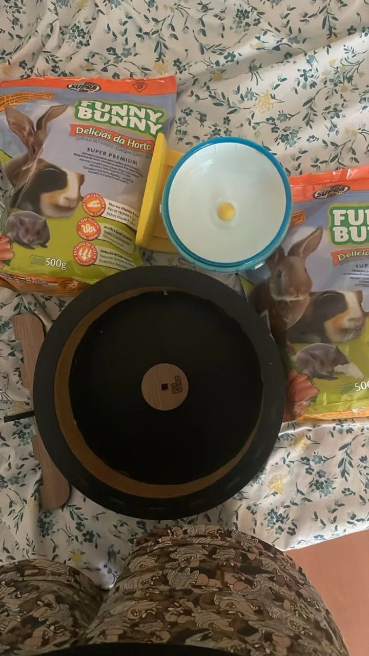kit hamster rodinha 