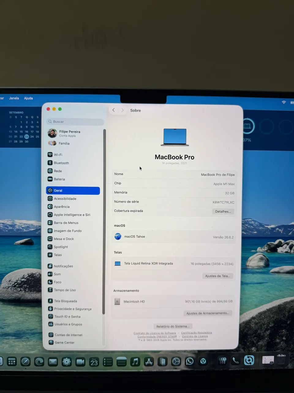 Apple MacBook Pro M1 MAX 32GB RAM / 1TB