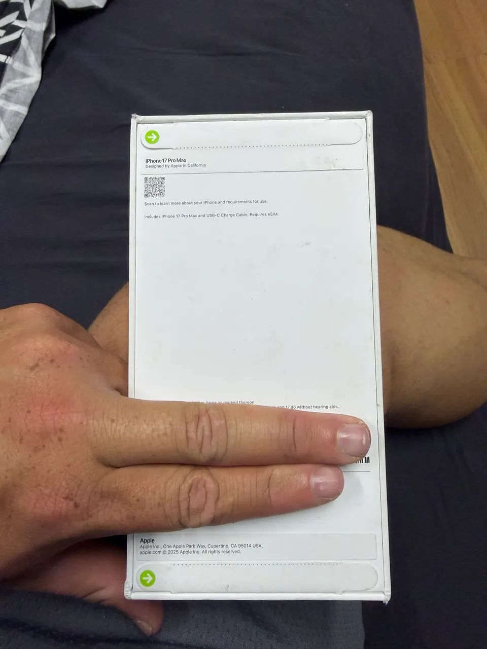 iPhone 17 pro max lacrado  - Foto 2