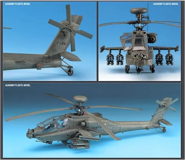 MODELO ACADEMY AH-64D LONGBOW ESCALA 1/48 - Foto 3