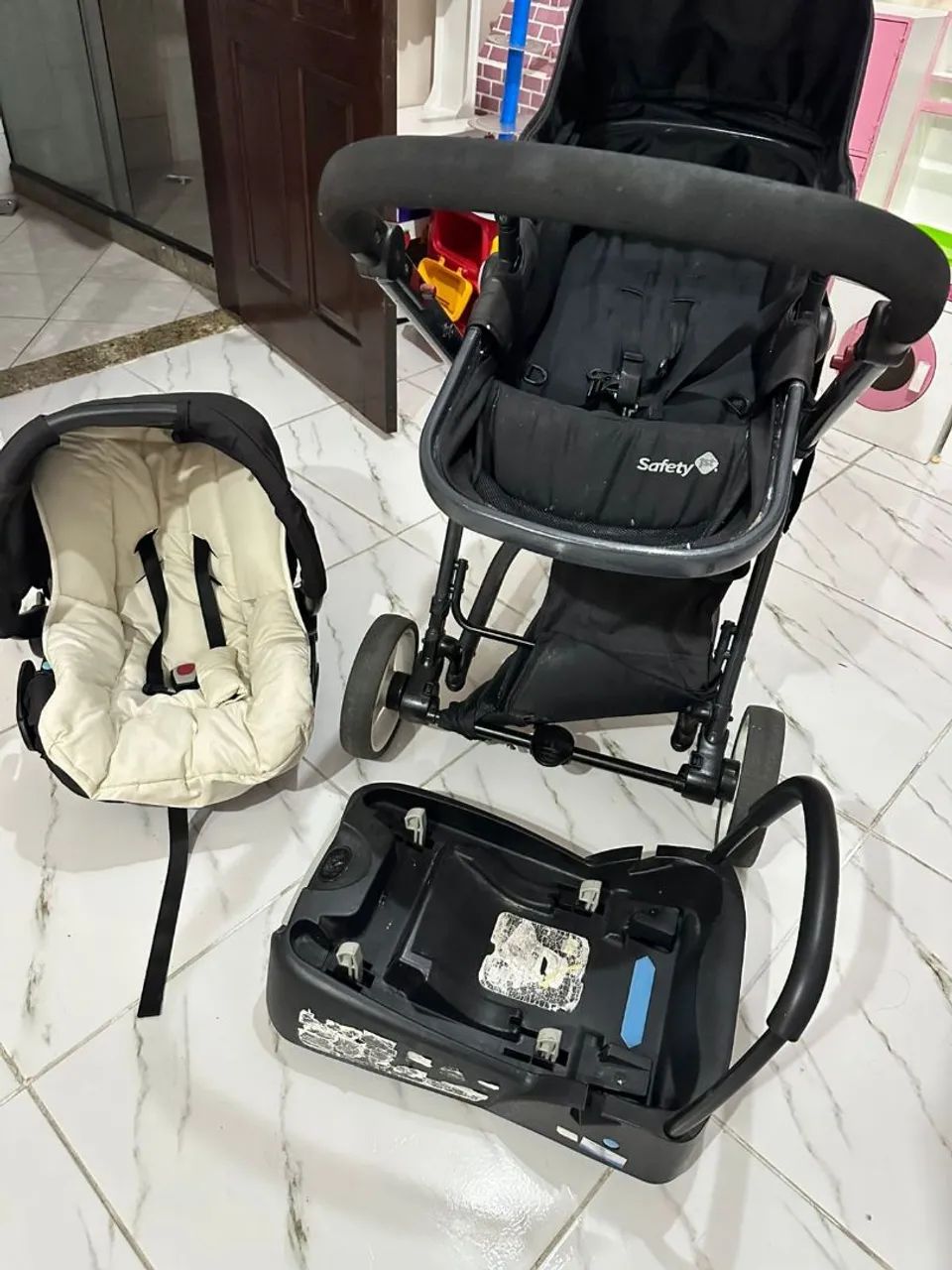 CARRINHO DE BEBÊ COMPLETO