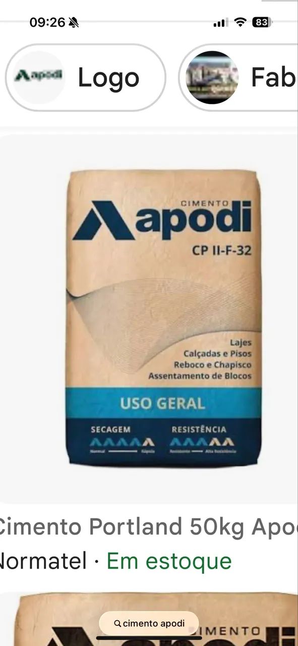 Cimento apodi 