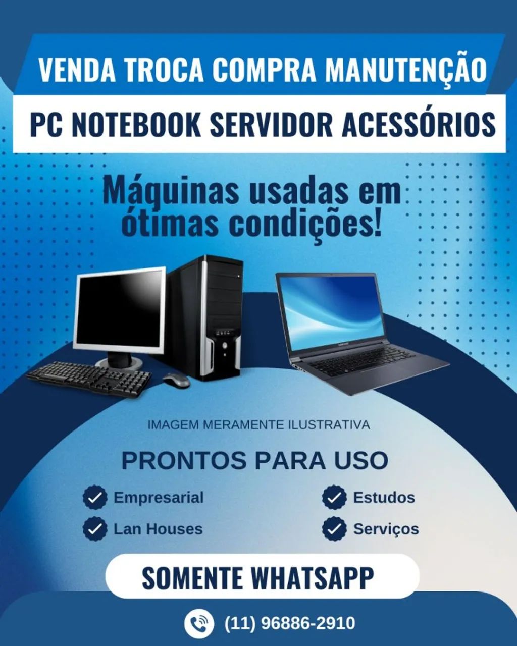 Compra vende troca e manutenção 