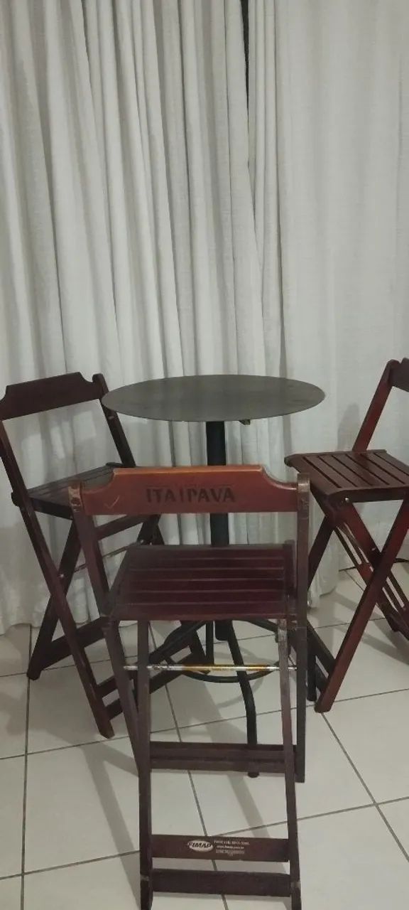 Bistrô 3 cadeiras