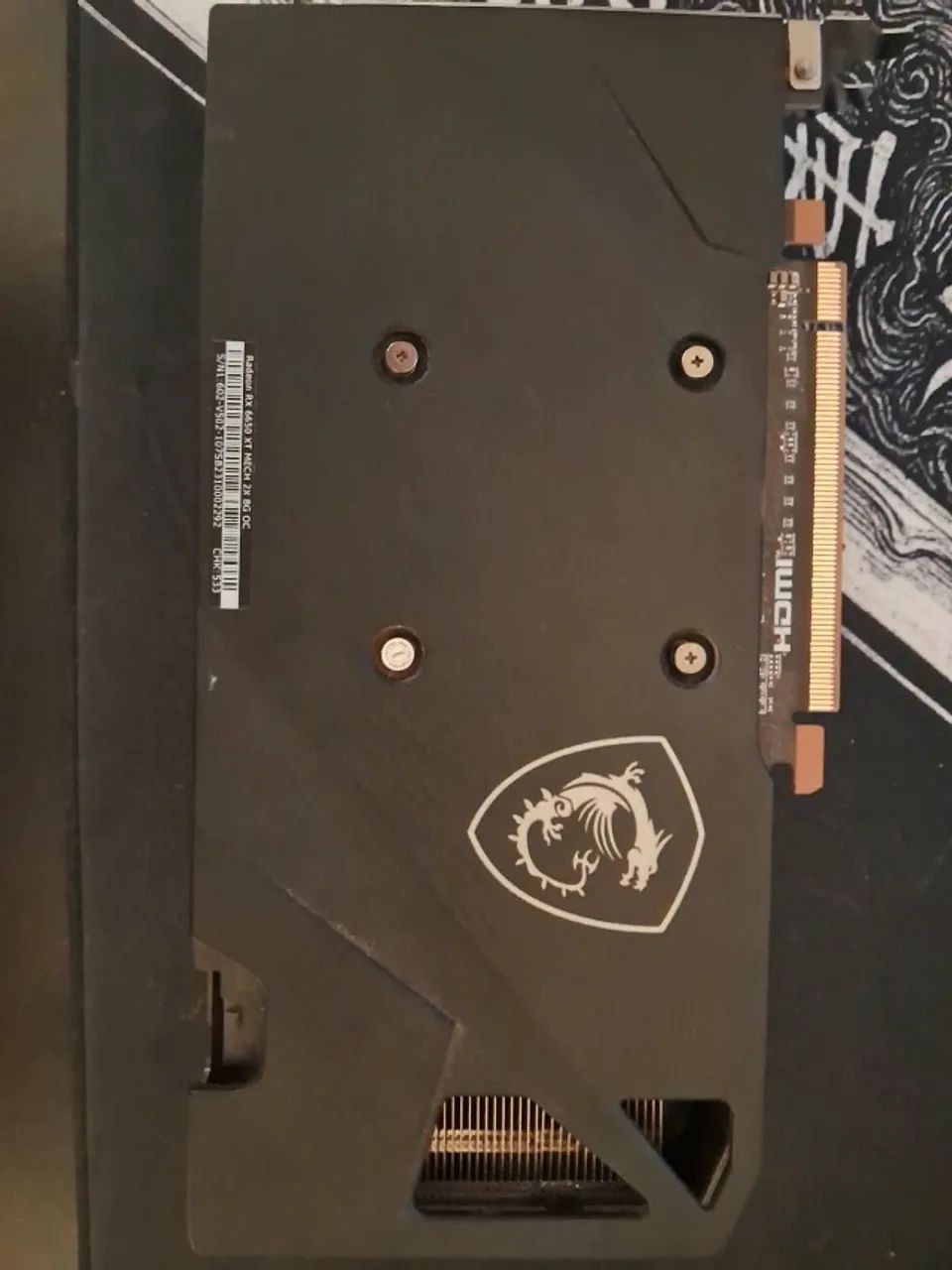 Placa de Vídeo MSI RX6650 xt 8GB - Foto 5