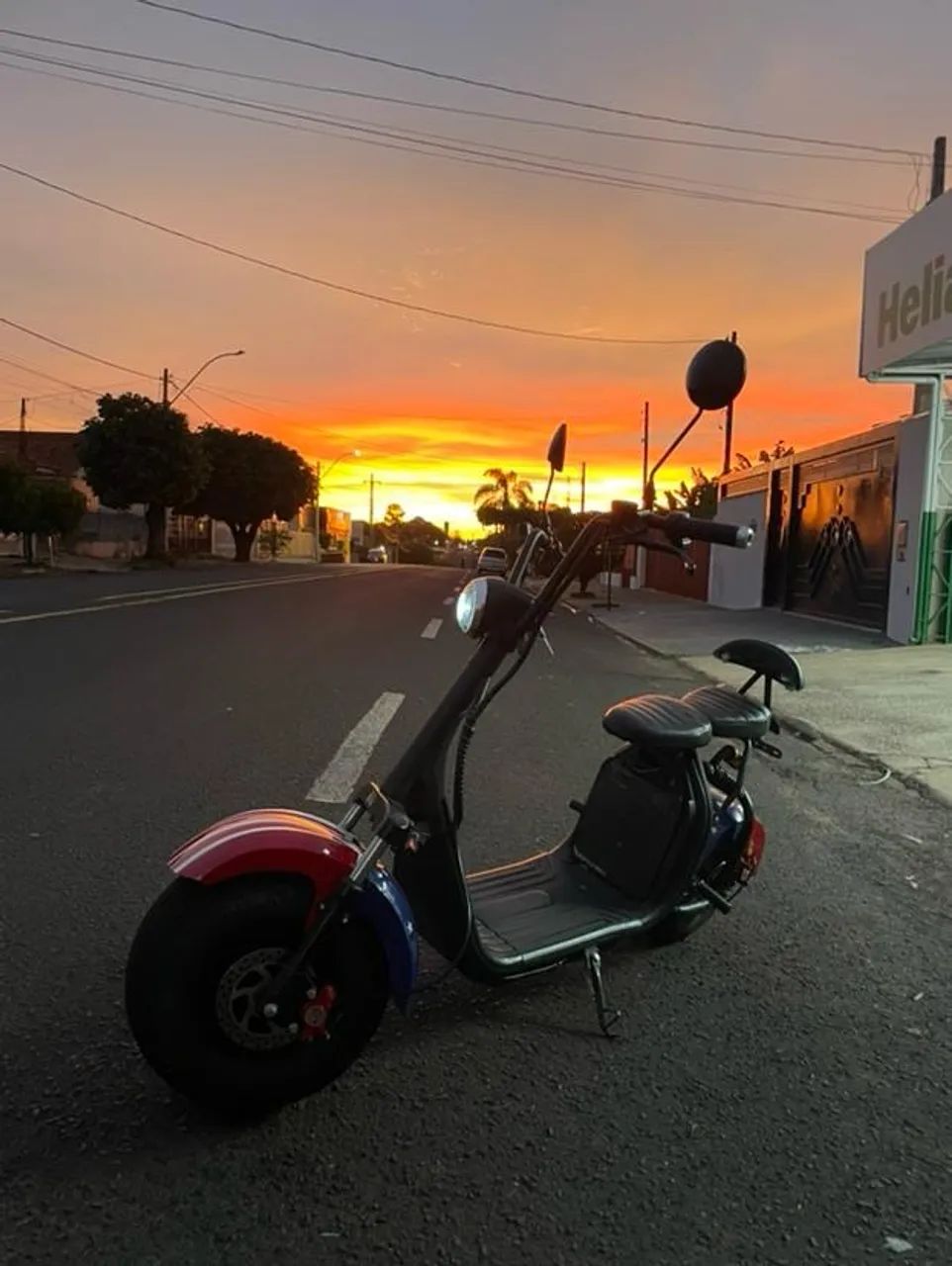 Scooter elétrica 2000w