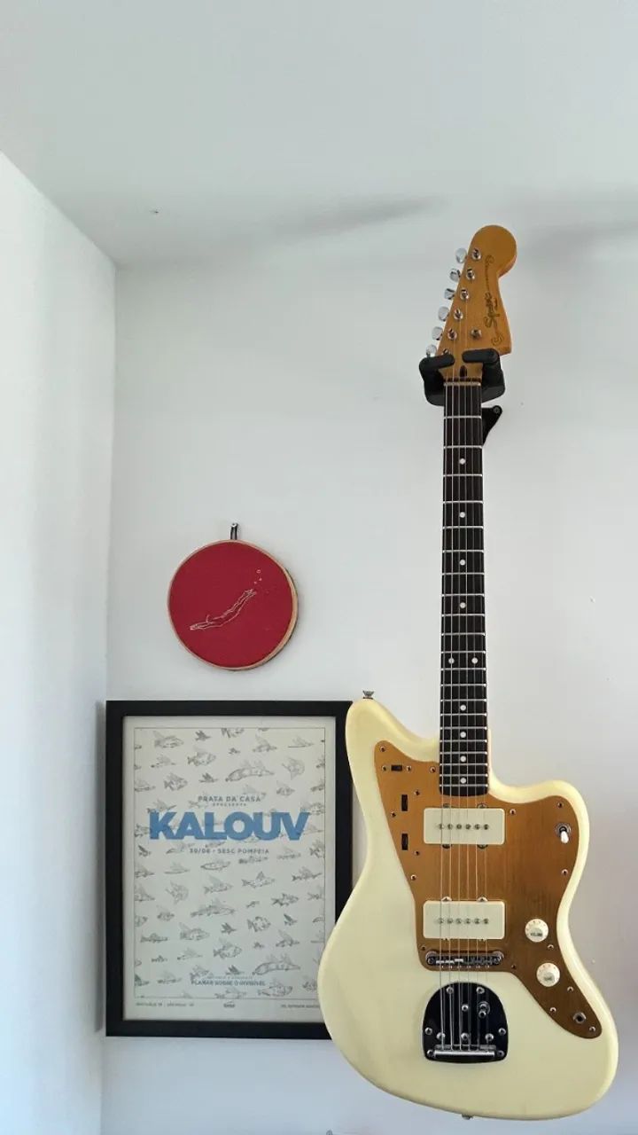Fender Squier Jazzmaster J Mascis - Instrumentos musicais - Bessa