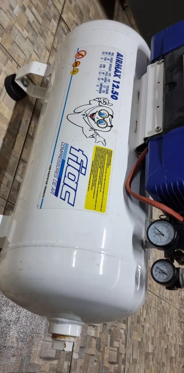 Compressor Odontológico Fiac 12 pés Com Defeito - Foto 2