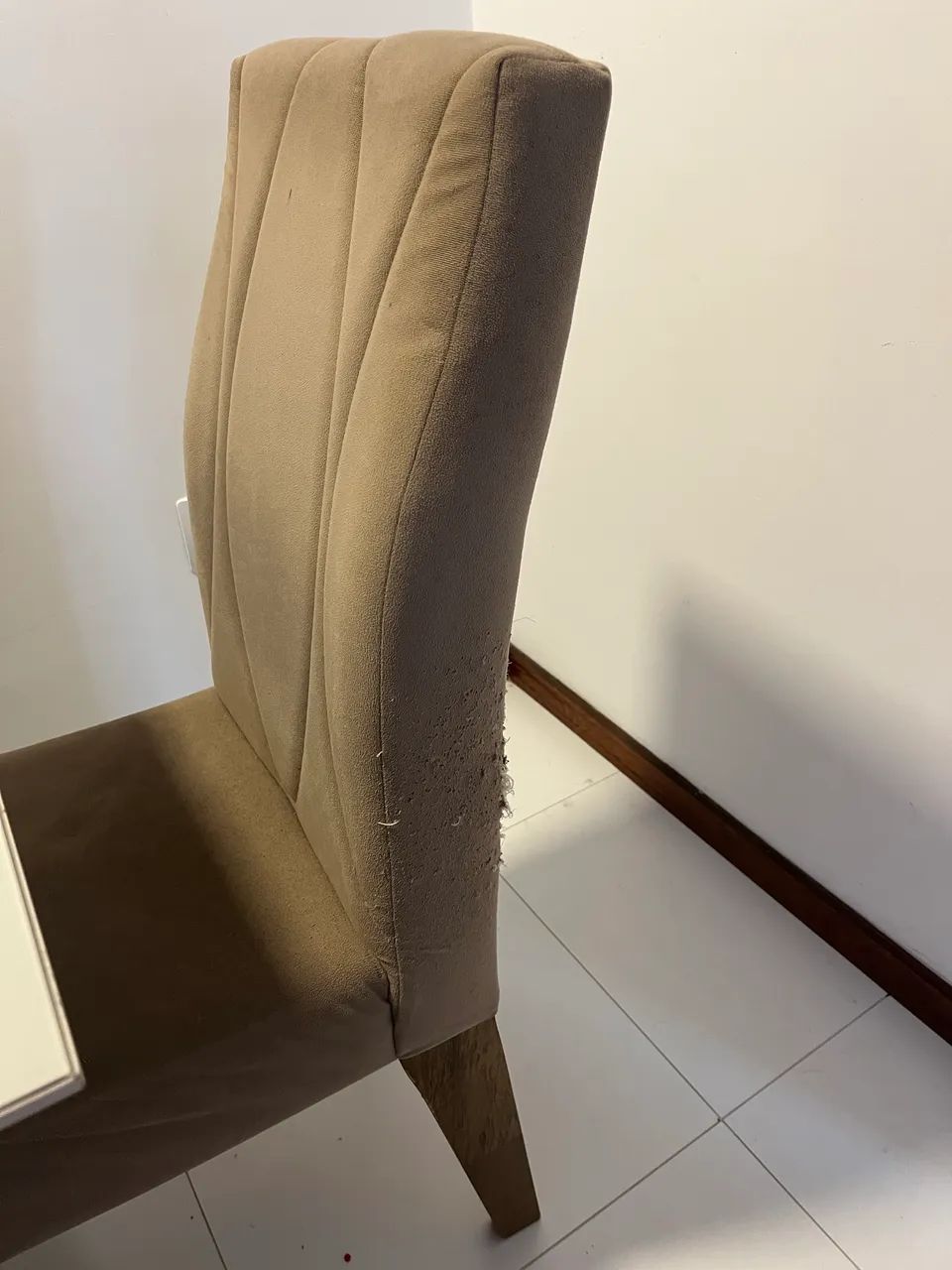 Mesa de jantar tampo de vidro  - Foto 5