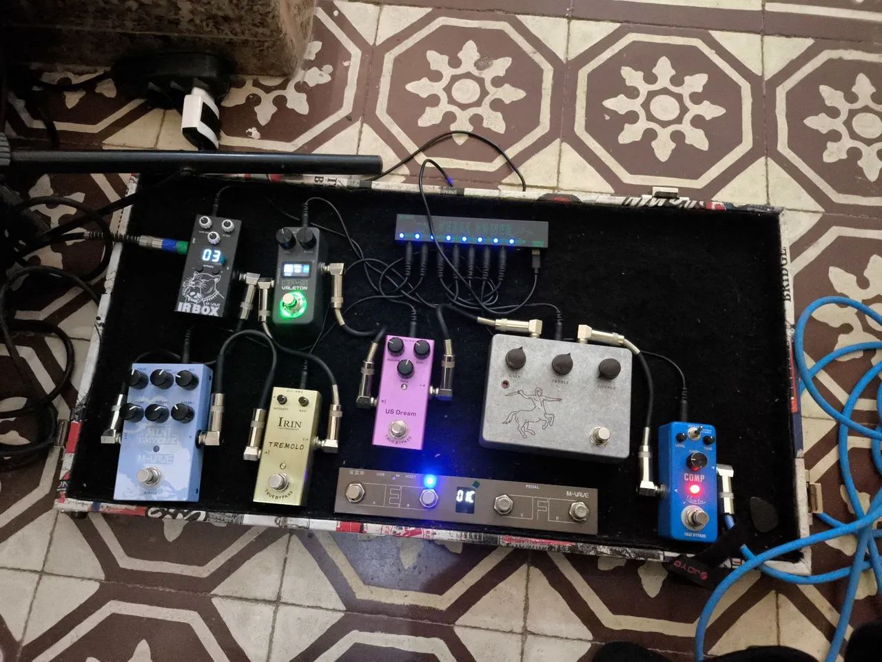 Pedal board completo