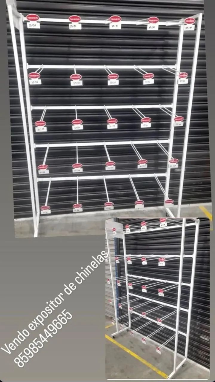 Expositor pra chinelo havaianas 