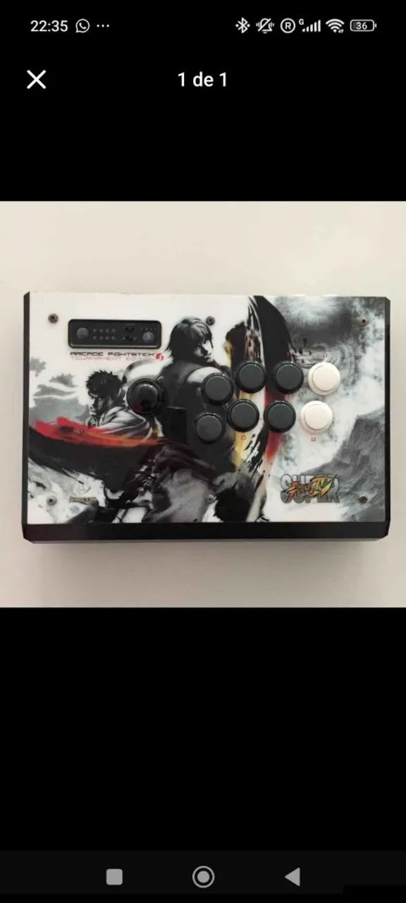 Controle arcade 