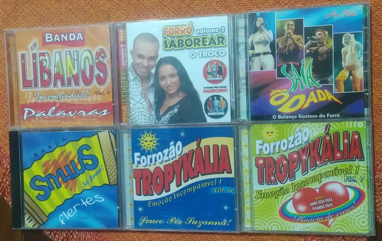 Vendo coleção de CDs originais (bandas de forró). - Foto 2