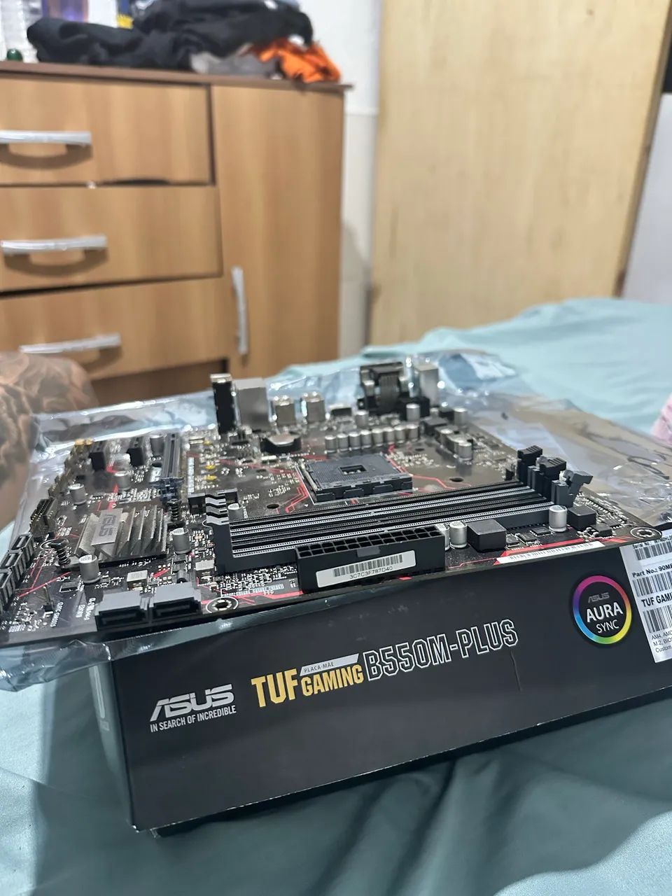 Placa mae asus b450m gaming br - Foto 2
