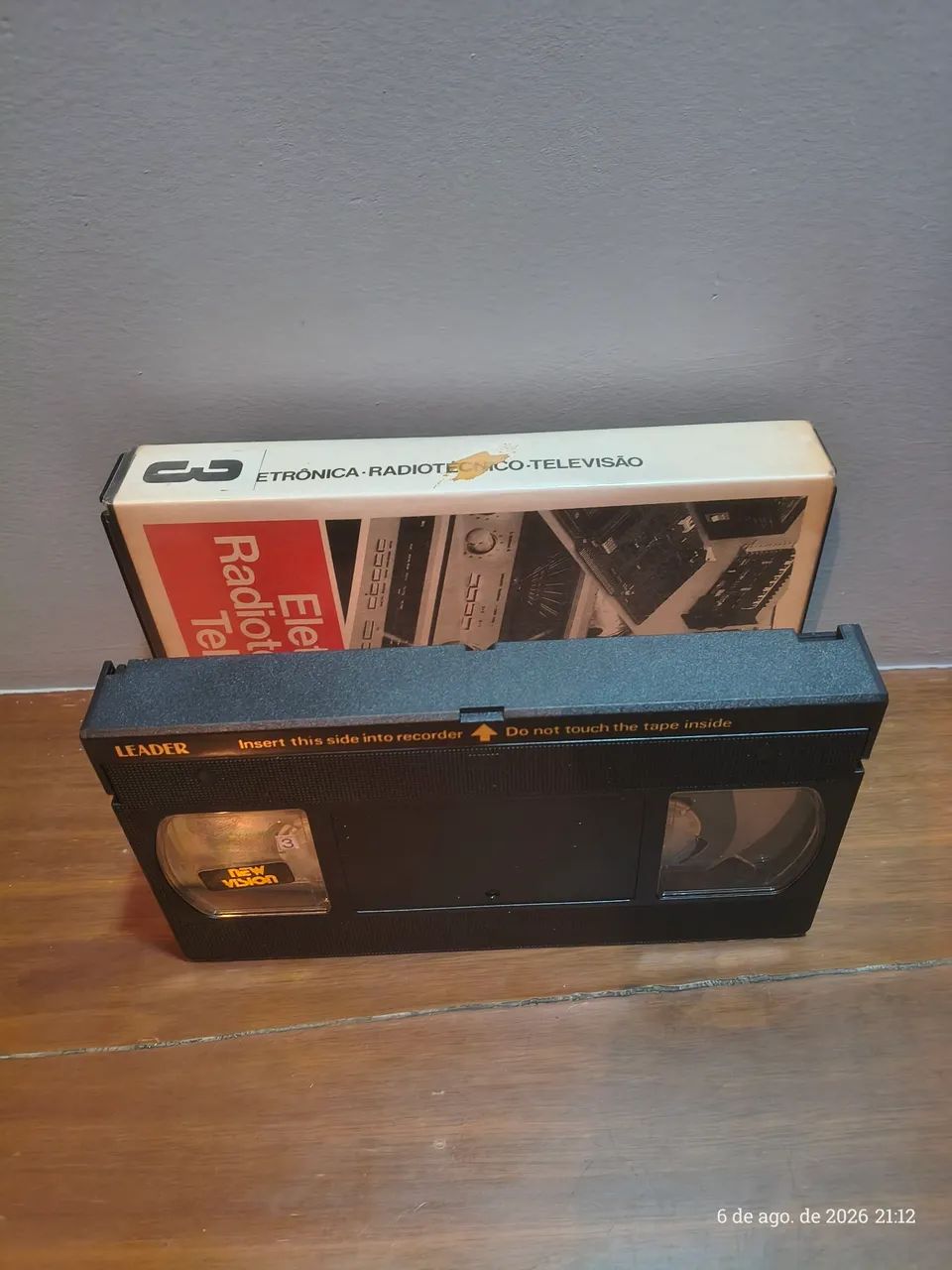 Vhs de rádio e TV antigo - Foto 4