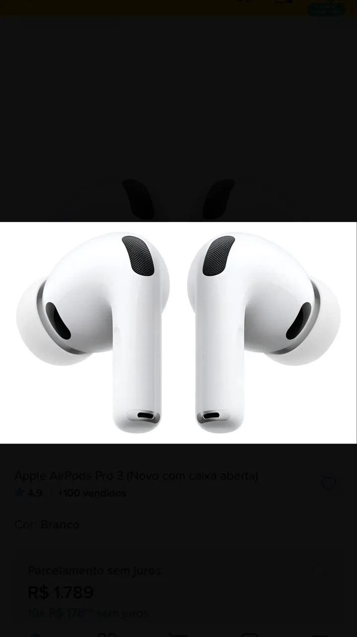 AirPods Pro 3 Original (NOVO) 