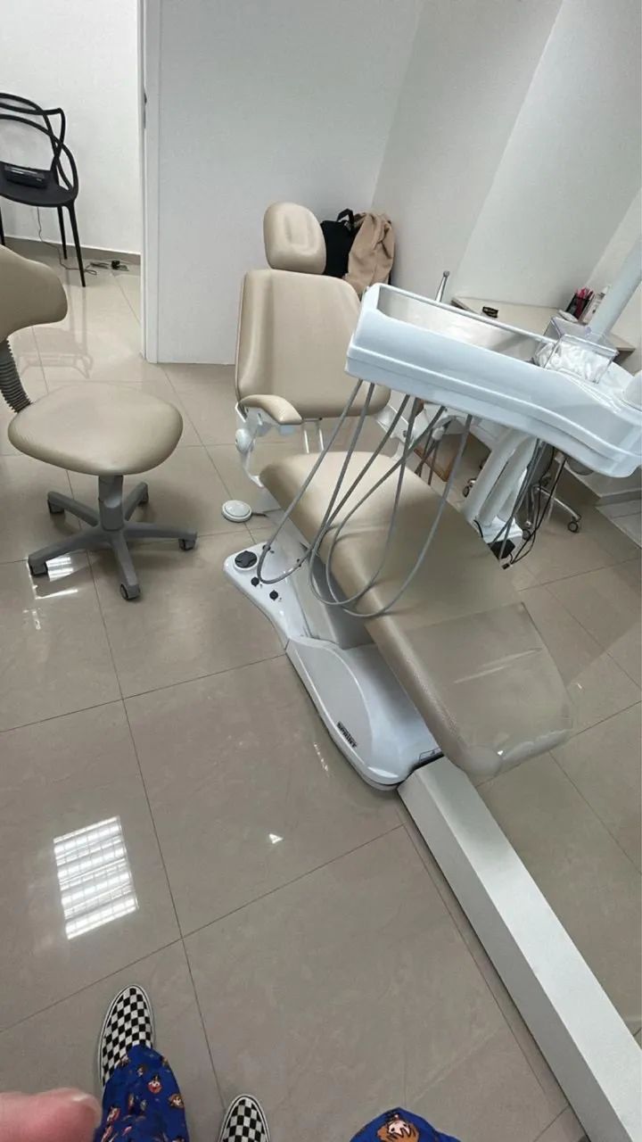 Cadeira Odontológica Olsen Sprint Bege 3D - Foto 4