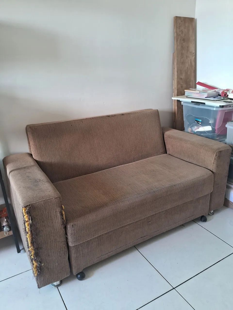 Doação - sofá cama - Foto 2