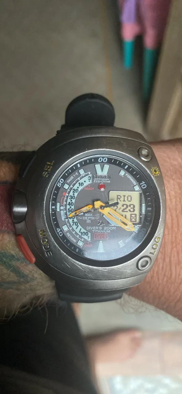 CITIZEN MEIA LUA TITANIUM 