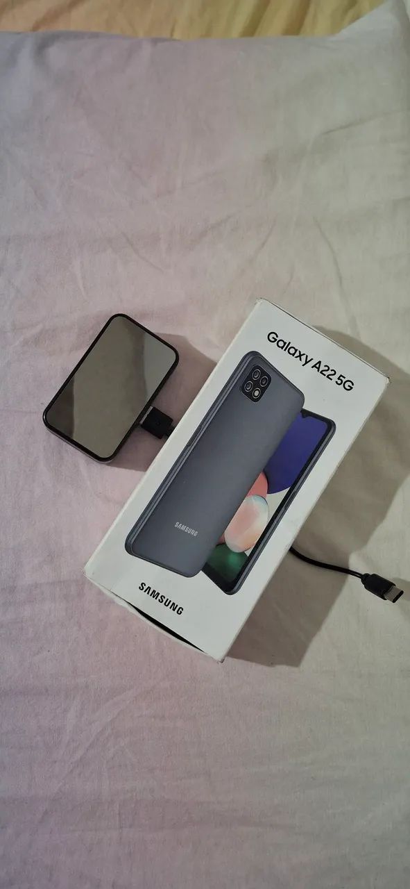 Celular Samsung A22 5G 128gb + Fone Bluetooth 