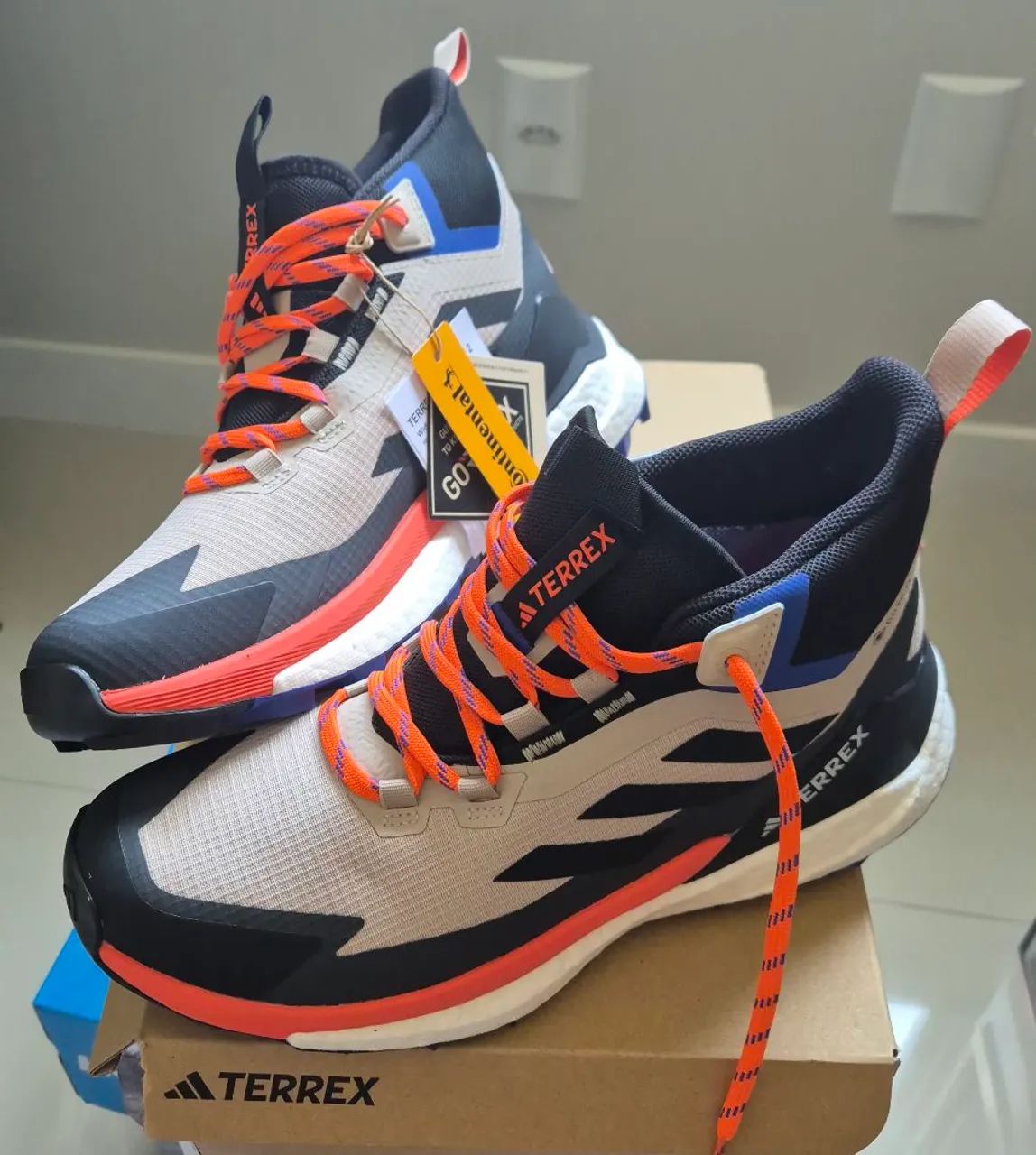 Tênis Adidas Trilha Terrex Free Hiker 2.0 Gore-tex tam 39