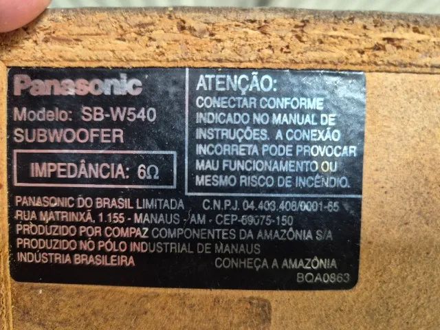 Subwoofer Panasonic Potente TOP! - Foto 2