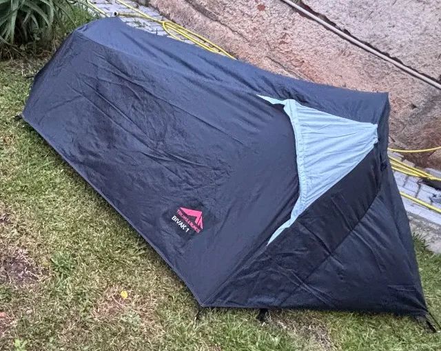Barraca de trekking super leve Bivak 1 - Da Trilhas e Rumos  - Foto 6