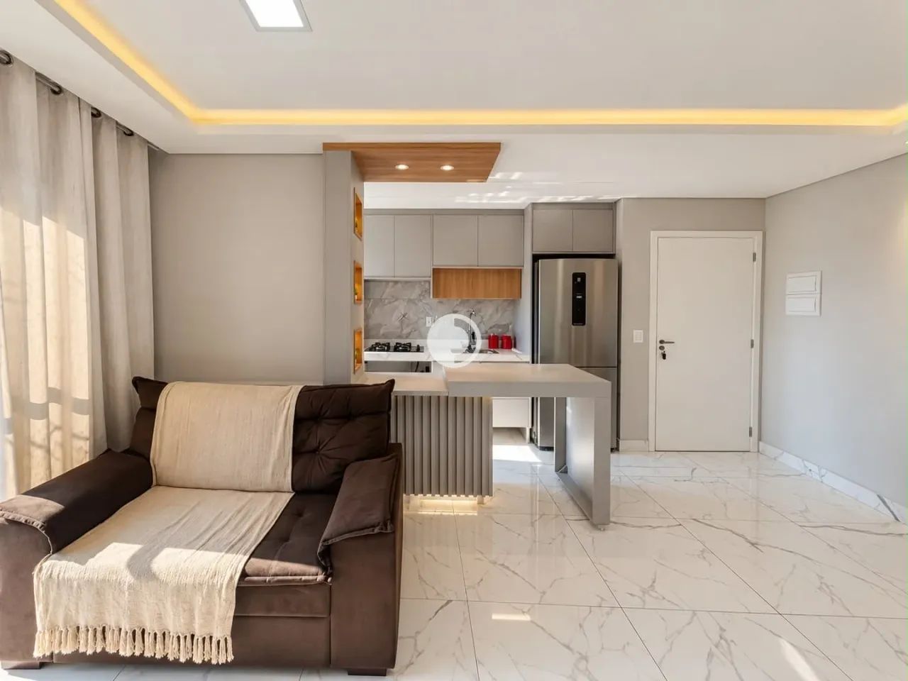 Apartamento mobiliado de 2 quartos com vaga coberta em Nova Odessa REF: 193 - Foto 3