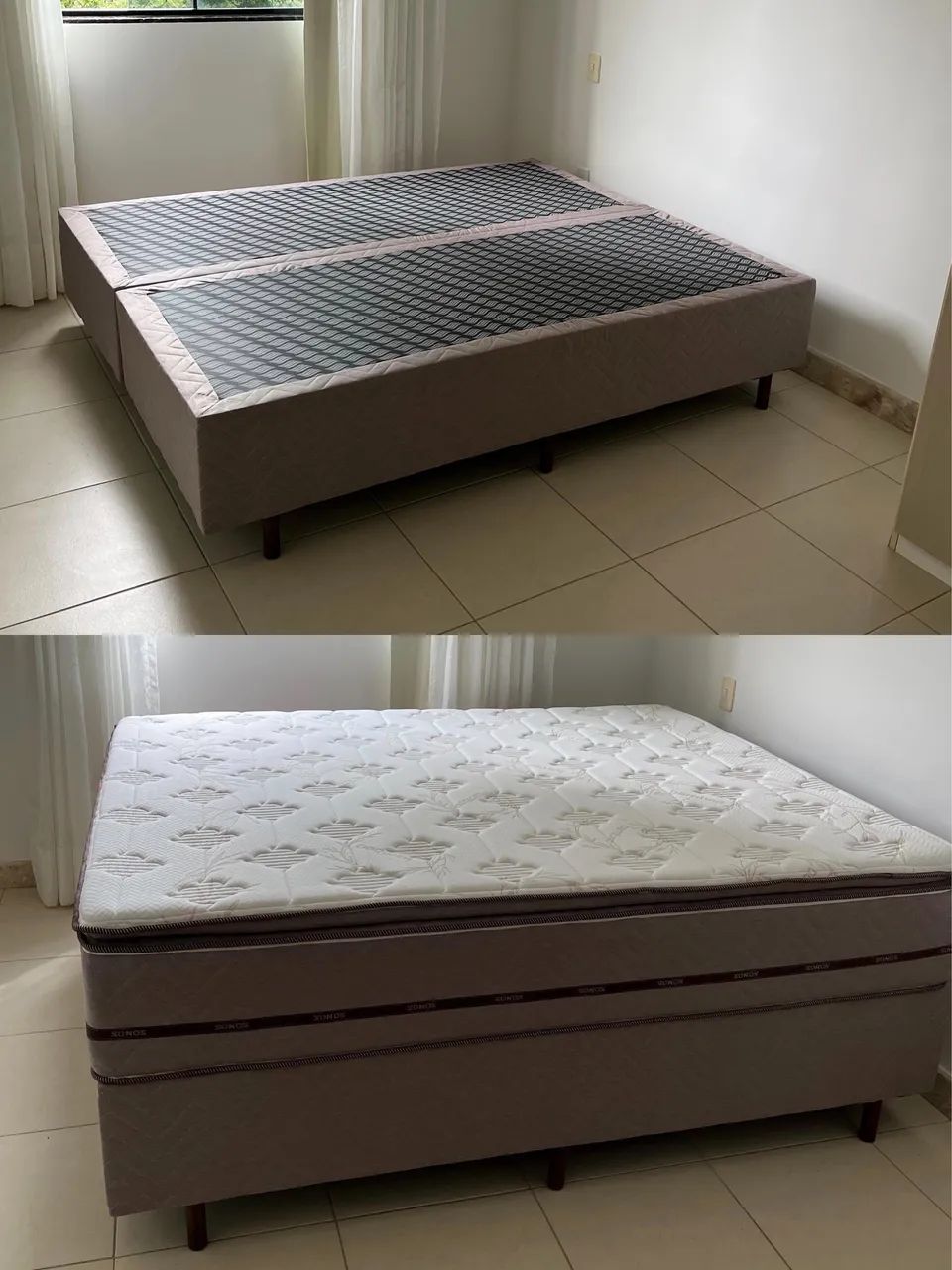 Cama casal queen 