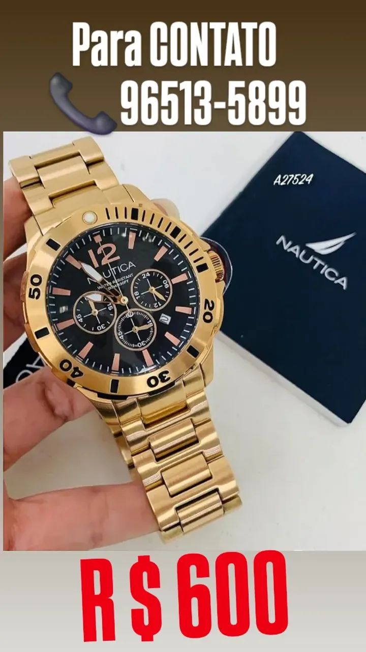 Relógio NAUTICA ORIGINAL ROSE Referência A27525G - Foto 2