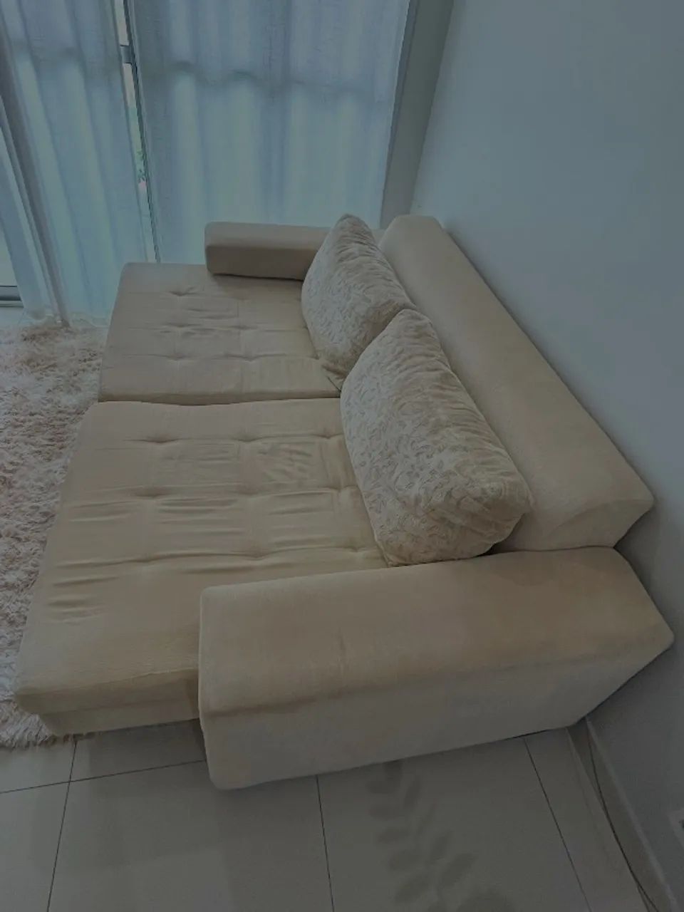 Sofá retratil 3 lugares  - Foto 2