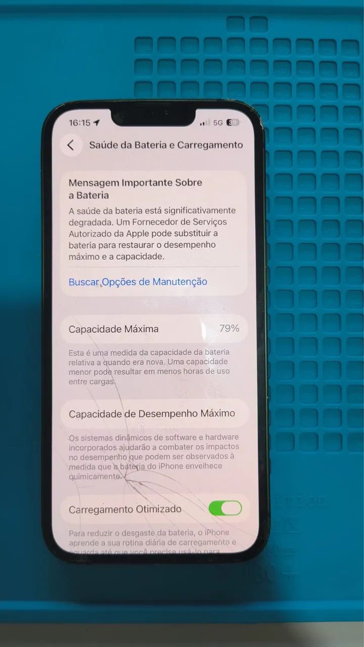 iPhone 13 cor verde militar - Foto 4