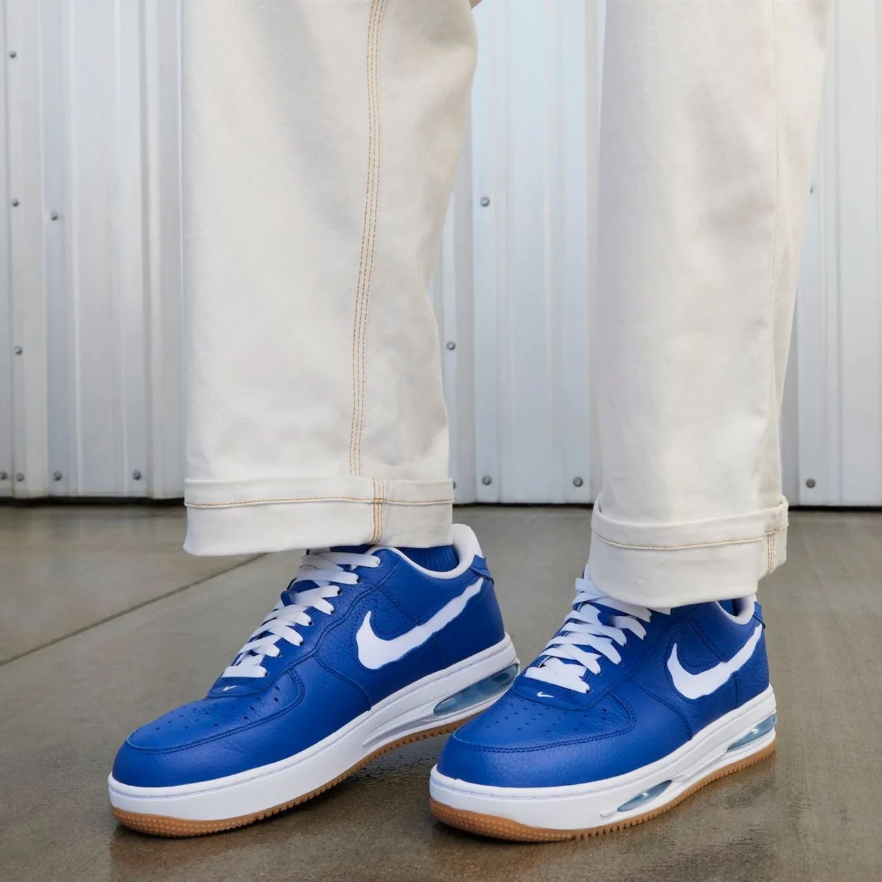 Tênis Nike air force azul  - Foto 2