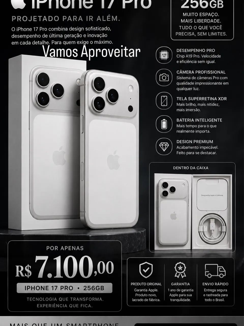 iPhone 17 Pro 256 Gb