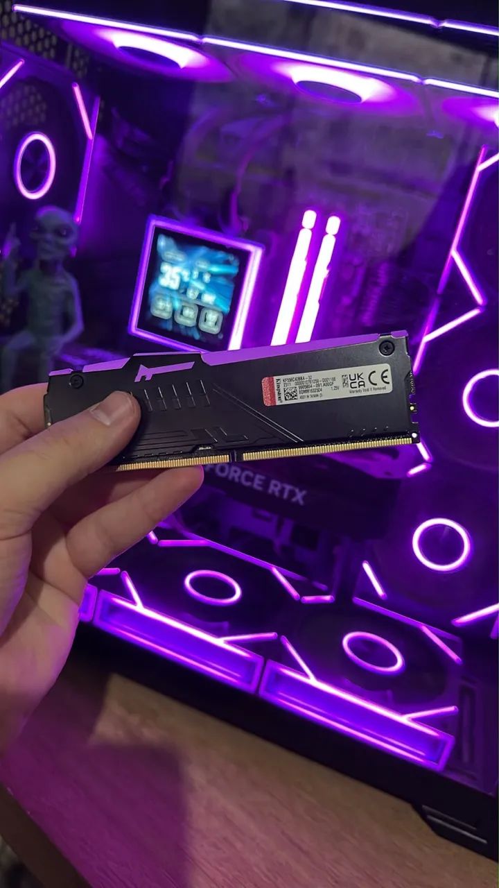 Memoria ram ddr5 fury 32gb cl40 5200mhz - Foto 2