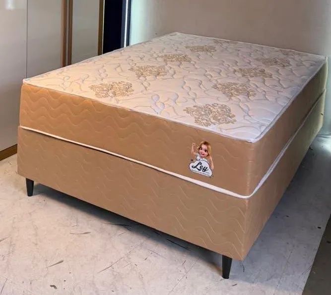 Cama box de casal molas ensacadas nova entrega grátis  - Foto 2