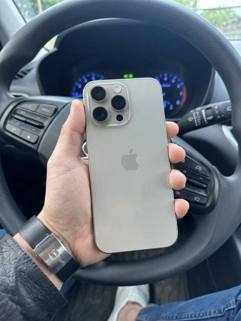iphone 15 pro max natural titânio 256Gb - Foto 3