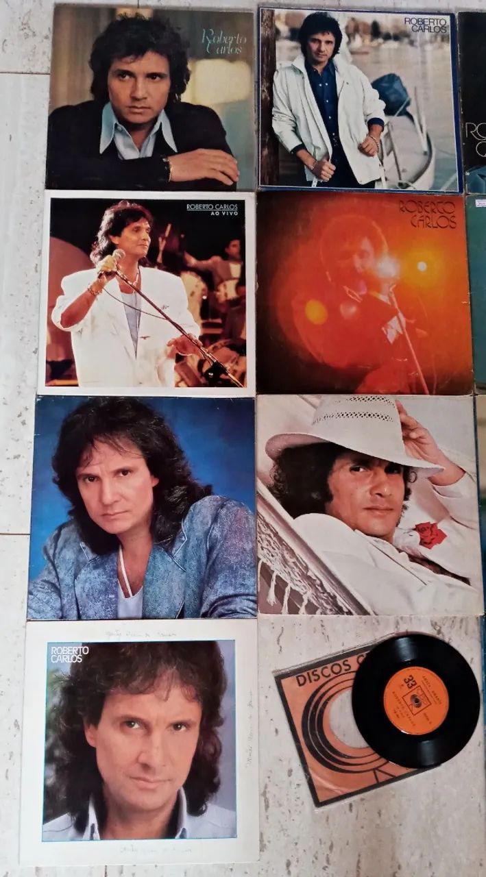 11 Lps Roberto Carlos + Compacto Amada Amante - Foto 5