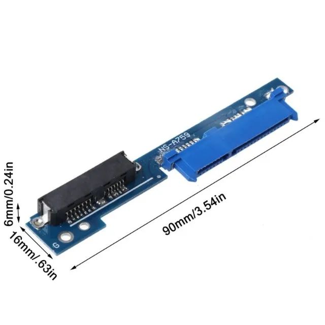 2 Unidades Adaptadores Conectores Caddy Lenovo Sata Idepad. Leia! - Foto 3