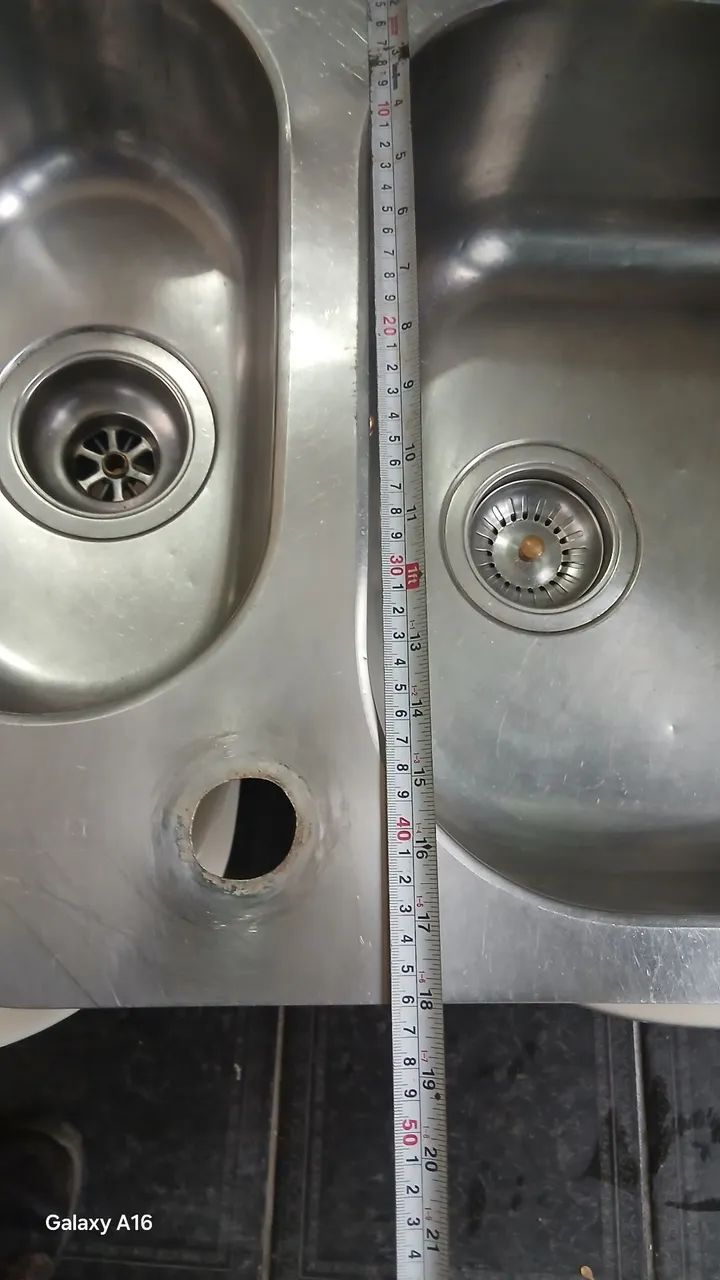 Cuba Dupla inox 61 x 46 - Foto 5