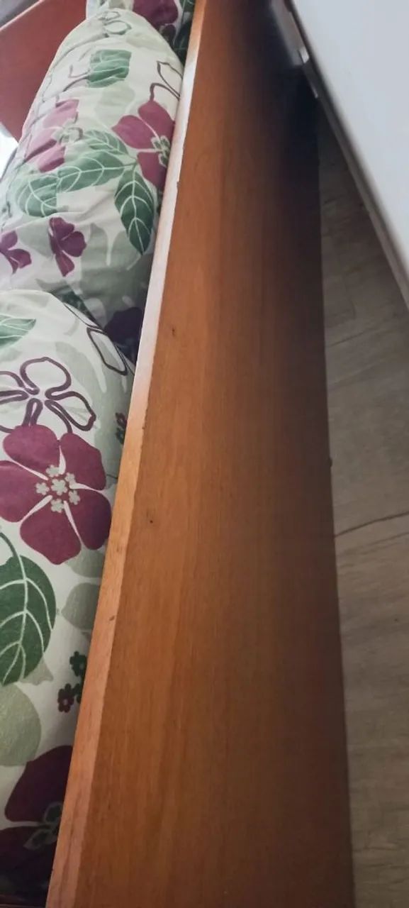 Cama de solteiro/sofa com bau e colchão d33 - Foto 4
