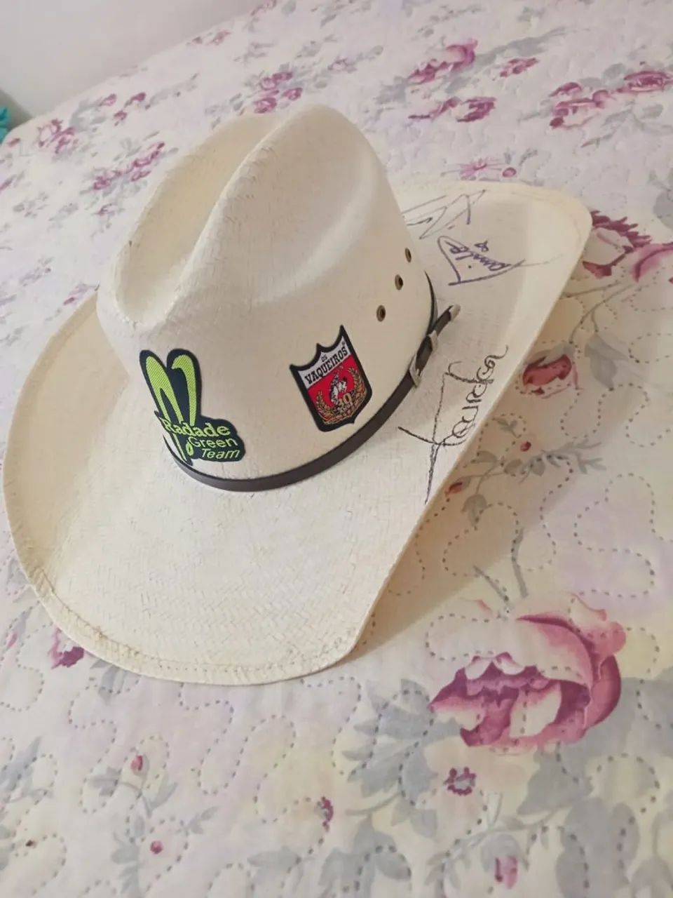 Vendo Chapéu autografado por cantores