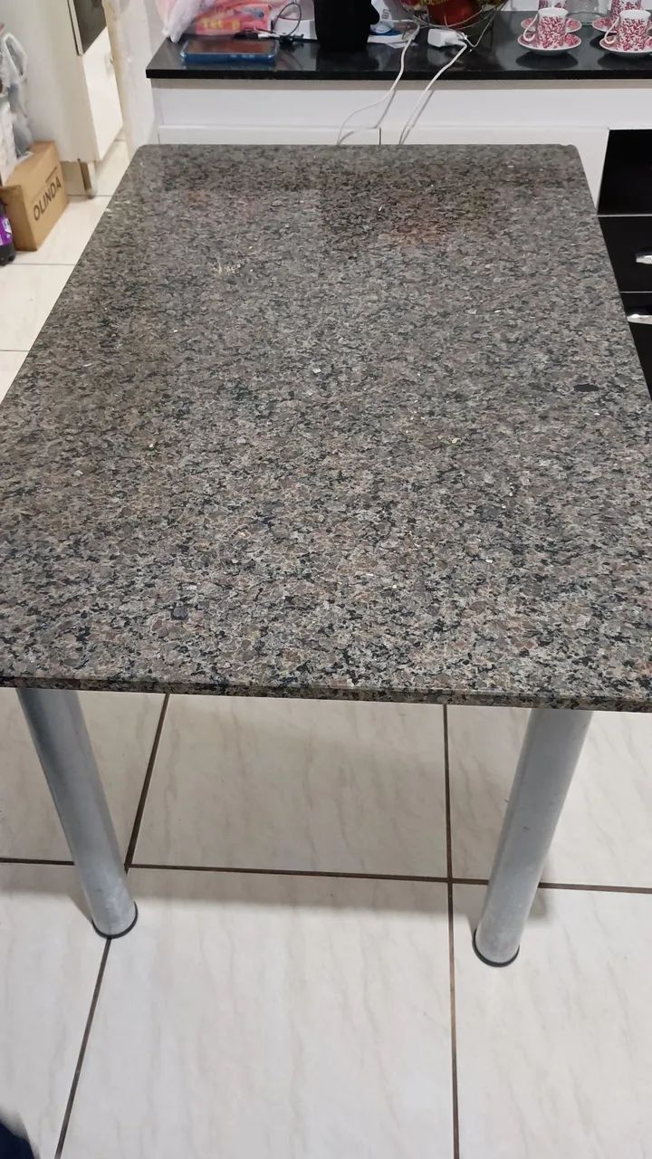 Mesa de pedra 1,20 - Foto 3
