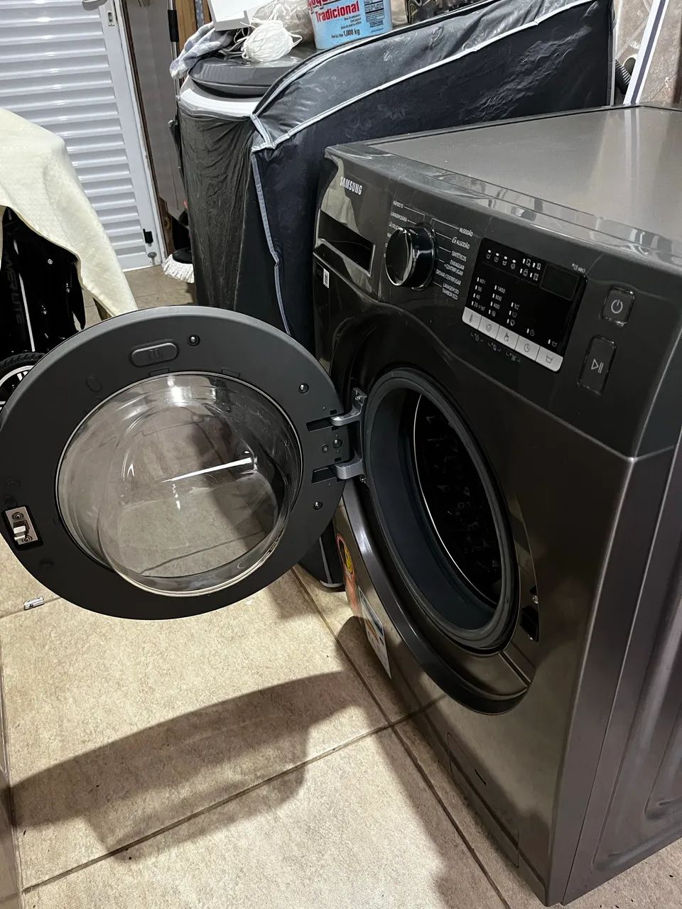 Máquina de Lavar Samsung Inverter 11kg SEMINOVA - Foto 4