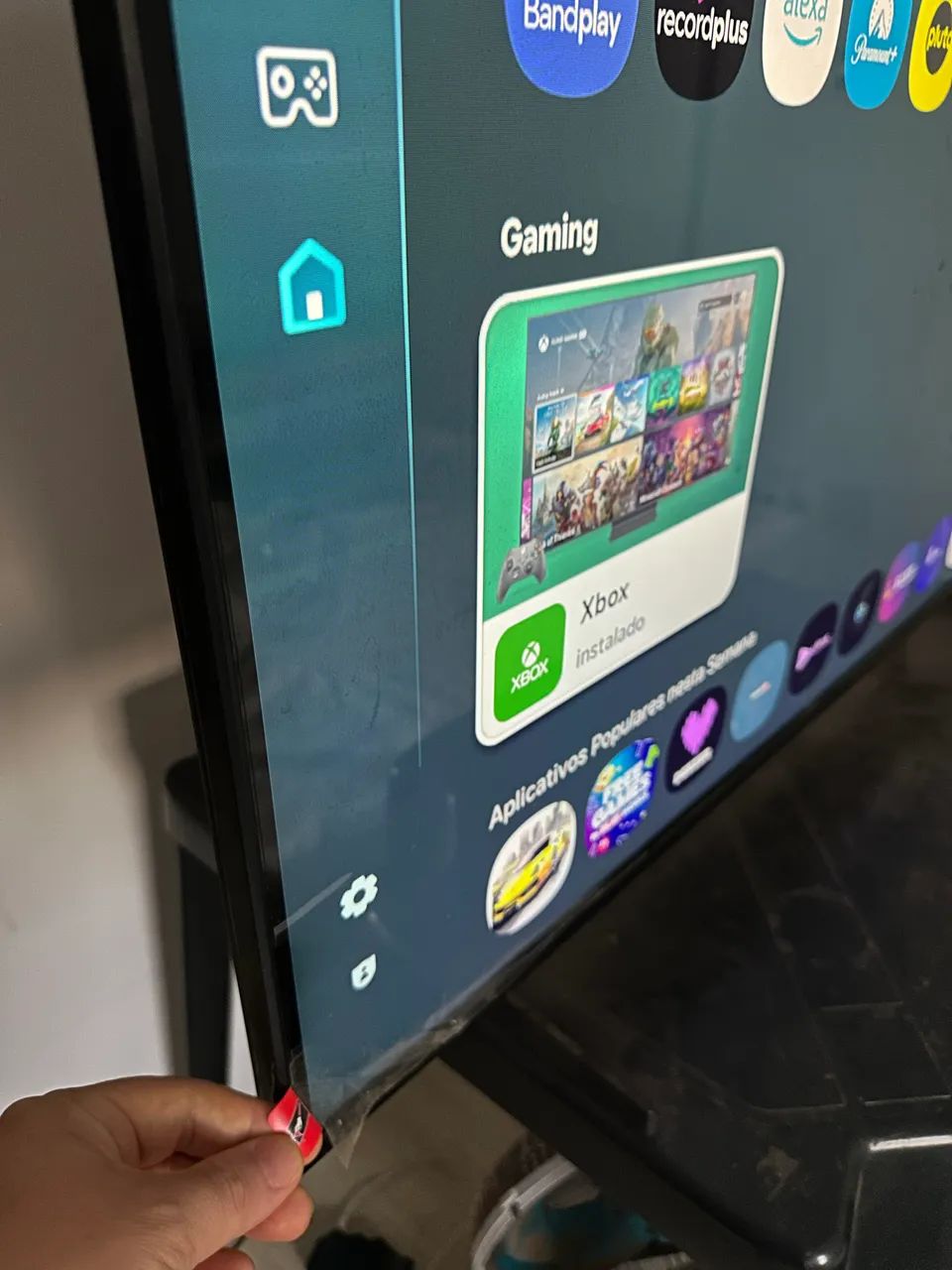 Smart TV Samsung 43? 4K DU7700 - Foto 4
