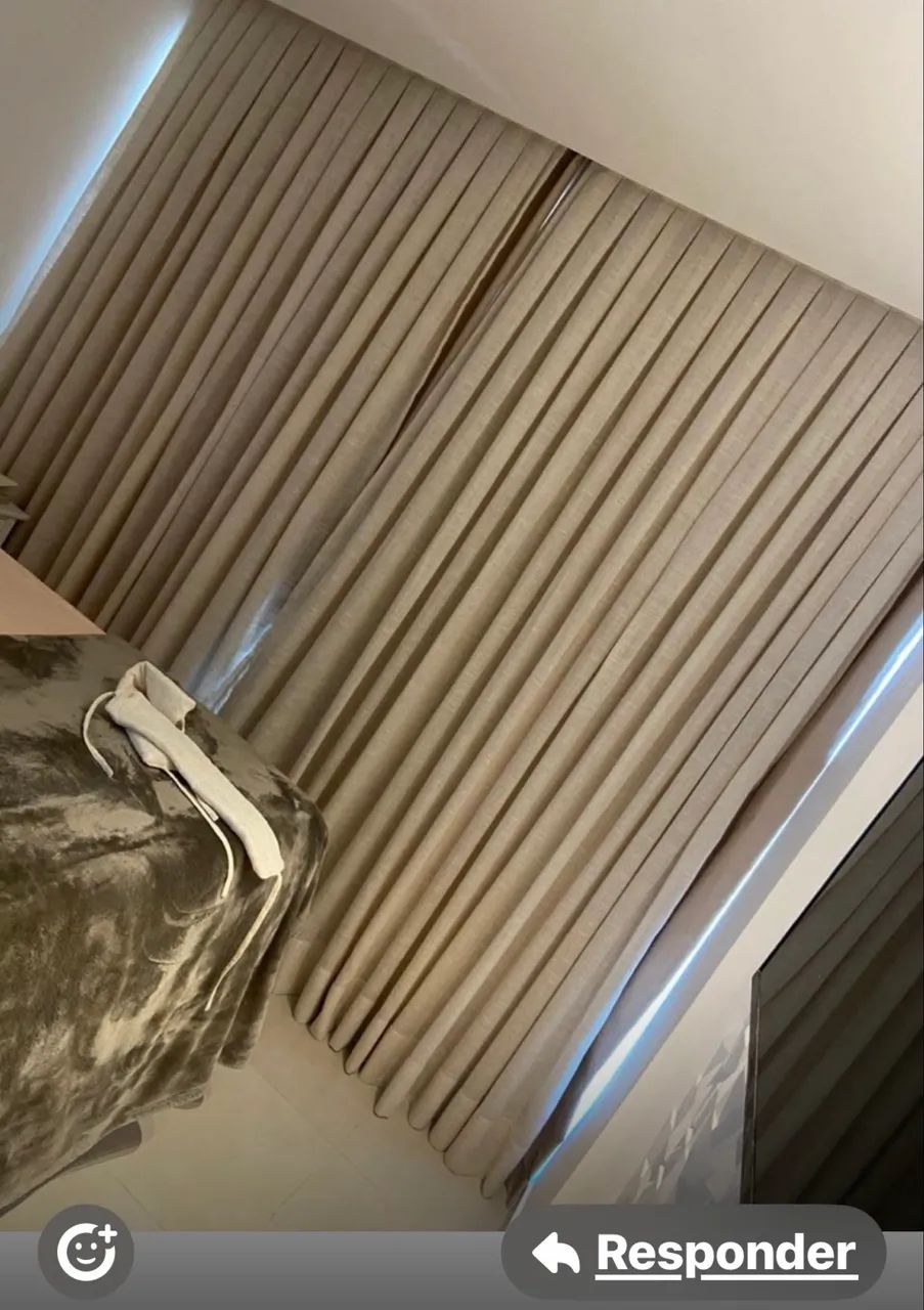 cortinas em linho com blecaute