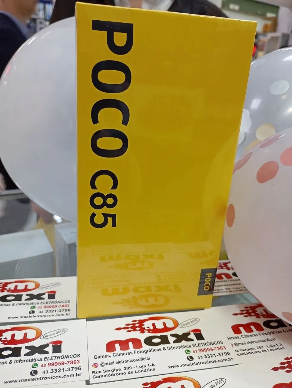 PROMOÇÃO!! POCO C85 256G  - Foto 2