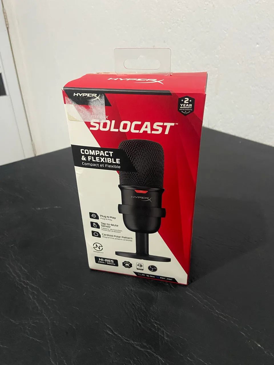 Microfone HyperX Solocast429414392697333761